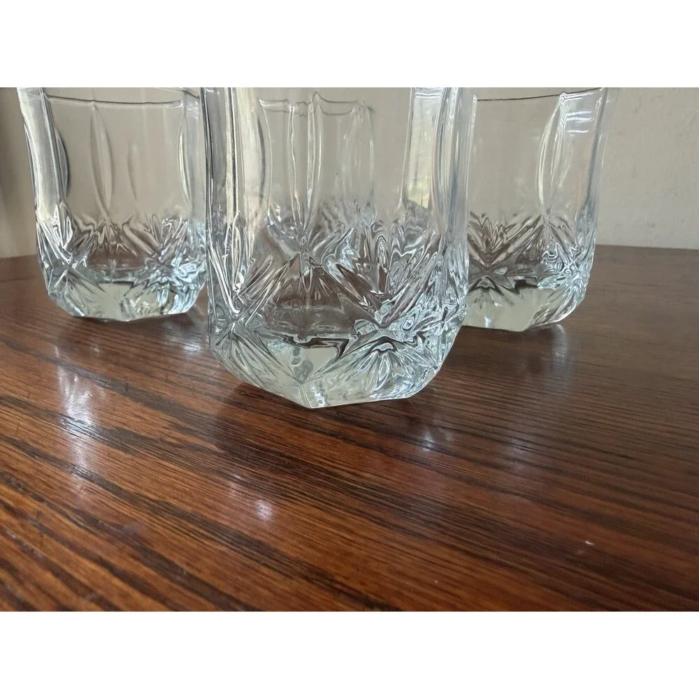 Cristal D’arques Ashley Set Of 4 Old Fashion Whiskey Glasses /Rocks
